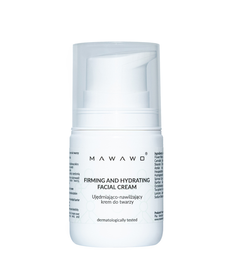 MAWAWO Ujędrniająco-Nawilżający Krem do Twarzy (50ml)