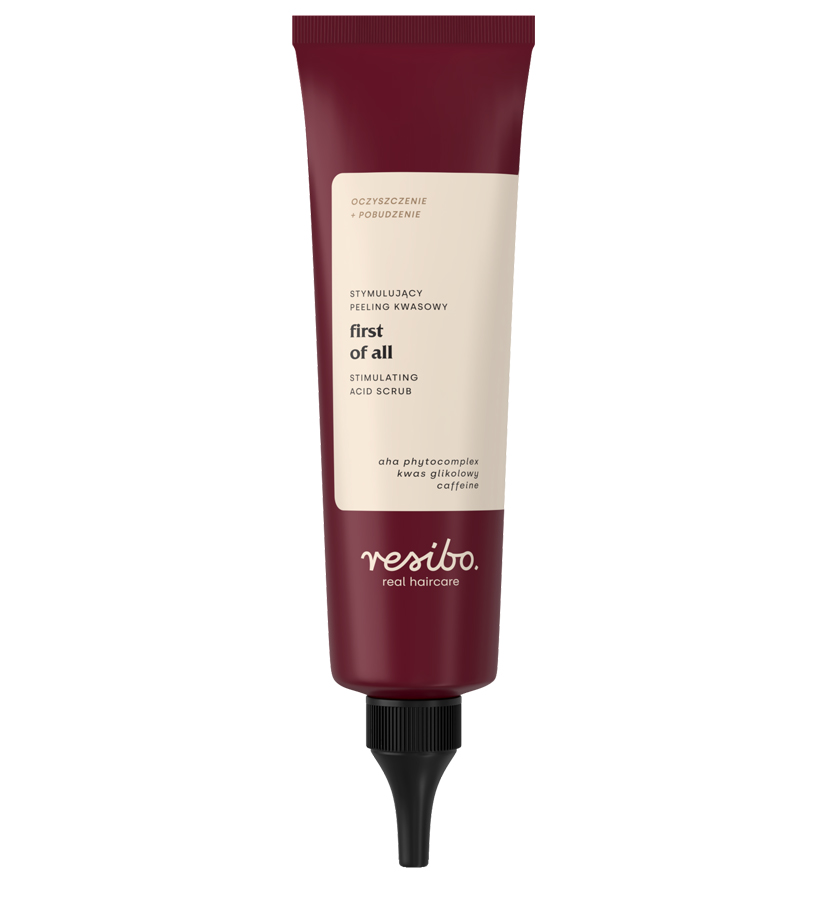 RESIBO Stymulujący Peeling Kwasowy do Skóry Głowy (100ml)